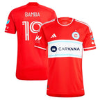 Jonathan Bamba Chicago Fire adidas 2024 Return To Red Authentic Player Jersey - Red