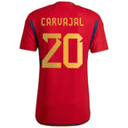 Daniel Carvajal Spain National Team adidas 2022/23 Home Authentic Jersey - Red