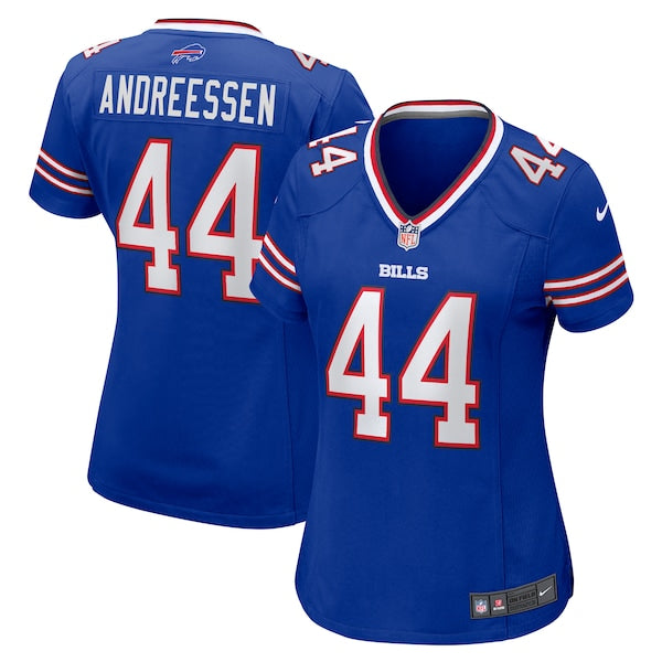 Joe Andreessen Buffalo Bills Nike Women's Game Jersey -  Royal