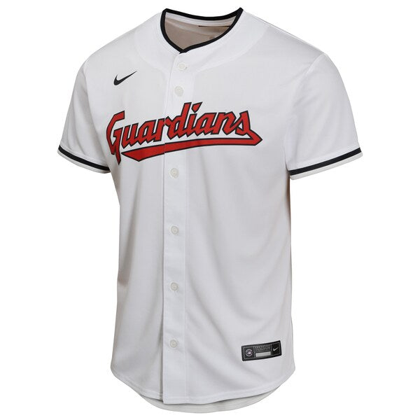 Shane Bieber Cleveland Guardians Nike Youth Home Game Player Jersey - White