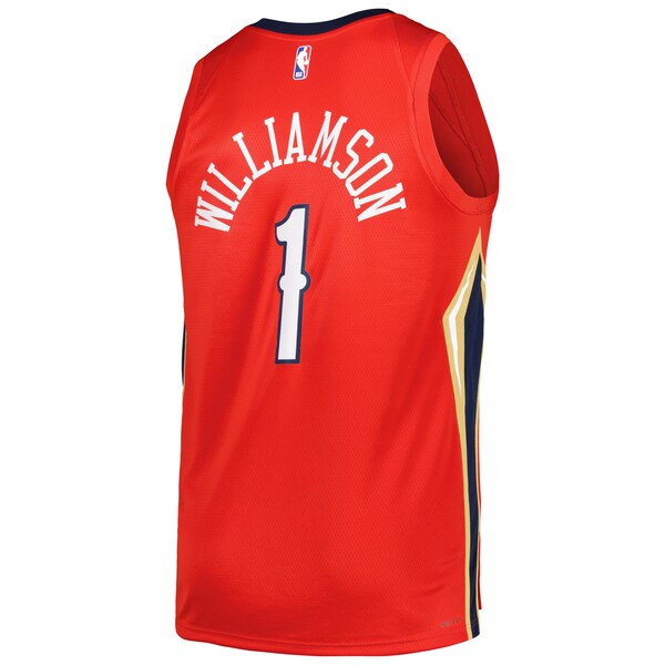 Zion Williamson New Orleans Pelicans Jordan Brand Swingman Player Jersey - Statement Edition - Red