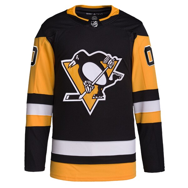Pittsburgh Penguins adidas  Home  Primegreen Authentic Custom Jersey - Black