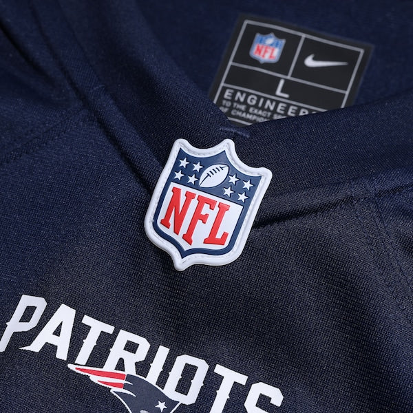 Kayshon Boutte New England Patriots Nike  Game Jersey -  Navy