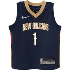 Zion Williamson New Orleans Pelicans Nike Preschool Swingman Player Jersey - Icon Edition - Navy