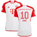 Leroy Sané Bayern Munich adidas 2023/24 Home Authentic Jersey - White/Black