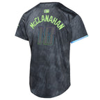 Shane McClanahan Tampa Bay Rays Nike Youth 2024 City Connect Limited Player Jersey - Charcoal