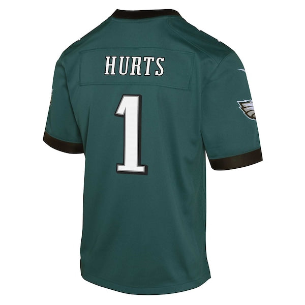 Jalen Hurts Philadelphia Eagles Nike Youth Game Jersey - Midnight Green