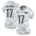 Terry McLaurin Washington Commanders Women's Nike 2024 Salute to Service Limited Jersey - Arctic Camo