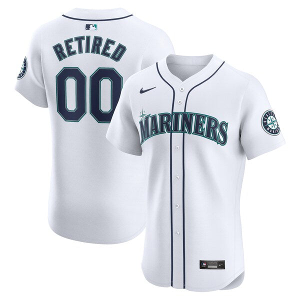 Seattle Mariners Nike Home Elite Pick-A-Player Retired Roster Jersey - White
