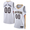 New Orleans Pelicans Nike Unisex Swingman Custom Jersey White - Association Edition