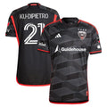 Theodore Ku-Dipietro D.C. United adidas 2024 The Icon Kit Authentic Player Jersey – Black