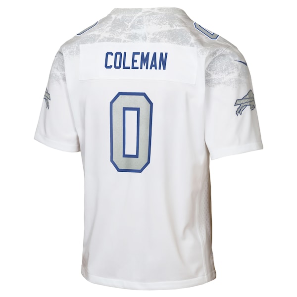 Keon Coleman Buffalo Bills Nike Youth 2025 Rivalries Collection Game Jersey - White