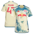 John Tolkin New York Red Bulls adidas Women's 2024 Daniel Patrick Kit Replica Jersey - Yellow