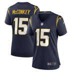Ladd McConkey Los Angeles Chargers Nike Women's Alternate Game Jersey -  Navy/Royal/White