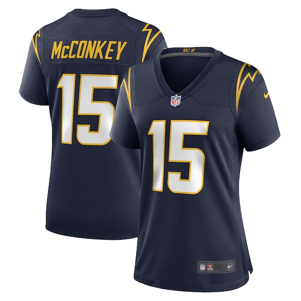 Ladd McConkey Los Angeles Chargers Nike Women's Alternate Game Jersey -  Navy/Royal/White