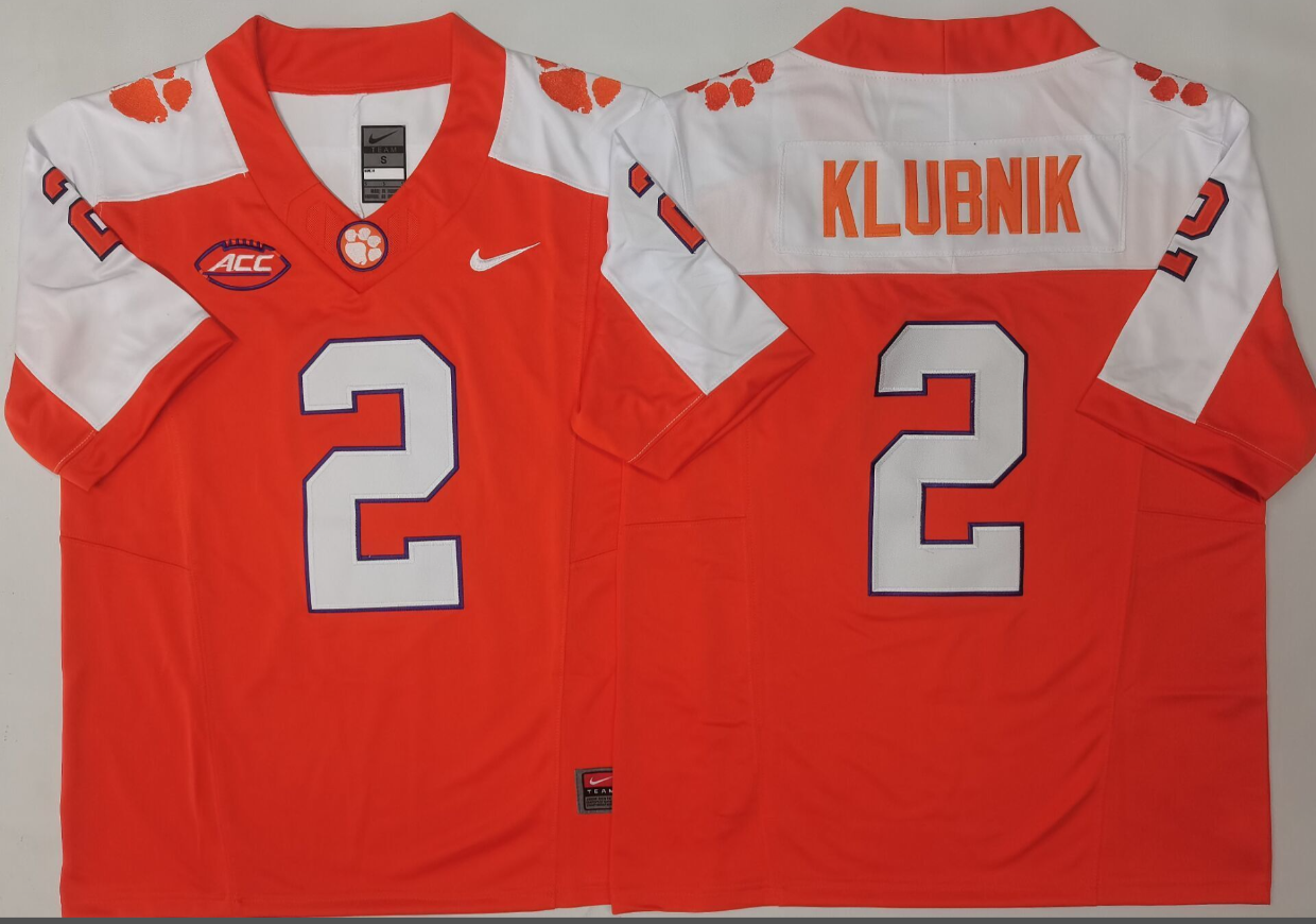 Cade Klubnik NCAA Clemson Tigers Nike Vapor Limited Jersey