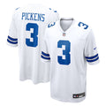 George Pickens Dallas Cowboys Nike Game Jersey - White/Navy
