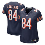 Colston Loveland Chicago Bears Nike Women's Team Game Jersey -  Navy