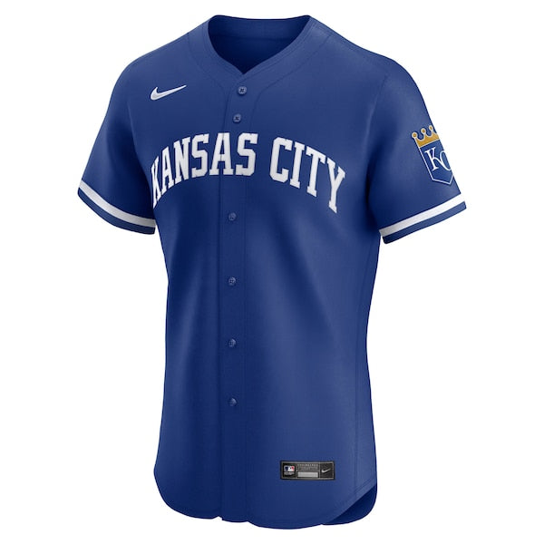 Kansas City Royals Nike Alternate 2 Elite Jersey - Royal/White/Light Blue