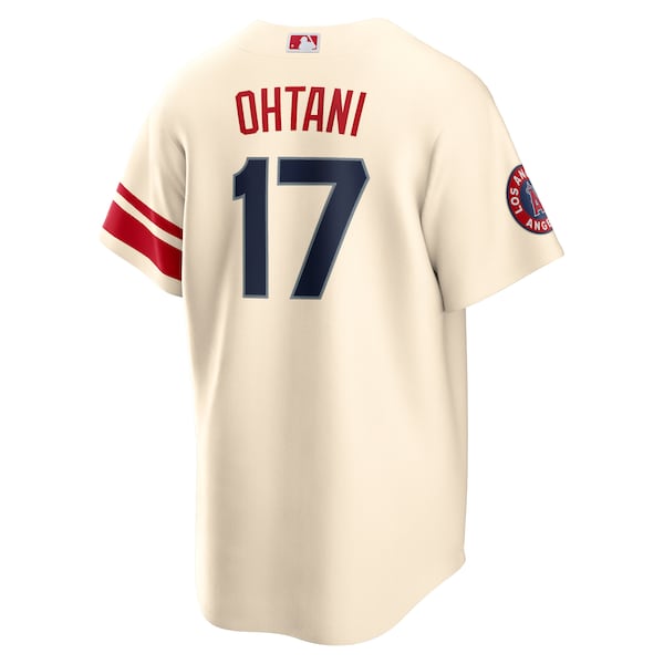 Shohei Ohtani Los Angeles Angels Nike 2022 City Connect Replica Player Jersey - Cream