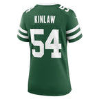 Javon Kinlaw New York Jets Nike Women's Team Game Jersey - Legacy Green