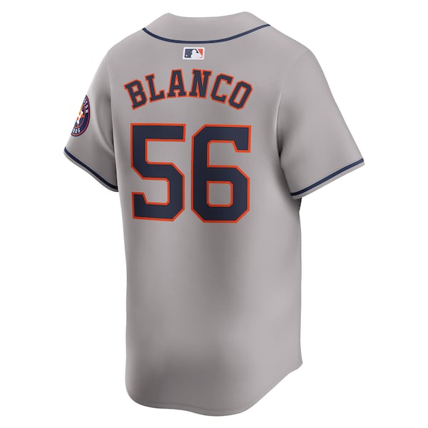 Ronel Blanco Houston Astros Nike Away Limited Player Jersey - Gray
