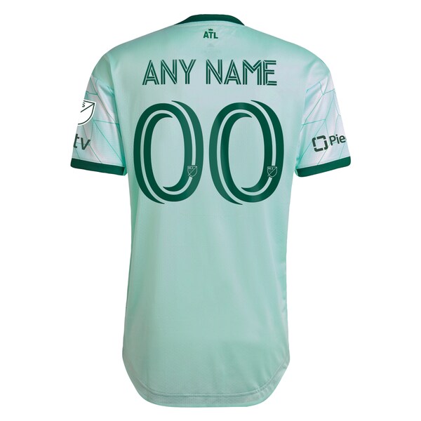 Atlanta United FC adidas 2024 The Forest Kit Authentic Custom Jersey - Mint