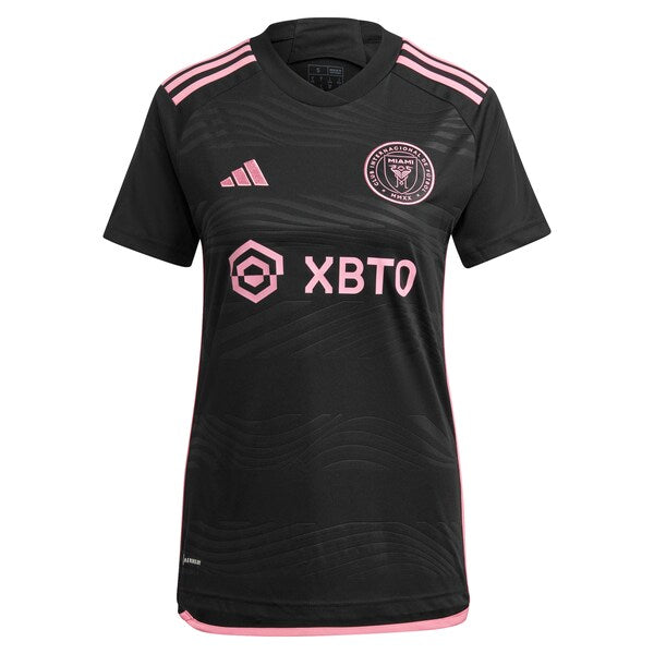 Inter Miami CF adidas Women's 2024 La Noche Replica Custom Jersey - Black