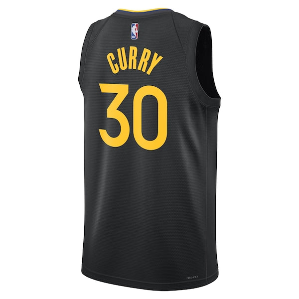 Stephen Curry Golden State Warriors Jordan Brand Unisex 2024/25 Swingman Jersey - Statement Edition - Black