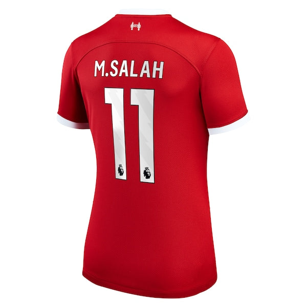 Mohamed Salah Liverpool Nike Women's 2023/24 Home Replica Player Jersey - Red/White