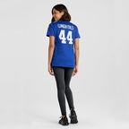 Demetrius Flannigan-Fowles New York Giants Nike Women's Team Game Jersey -  Royal
