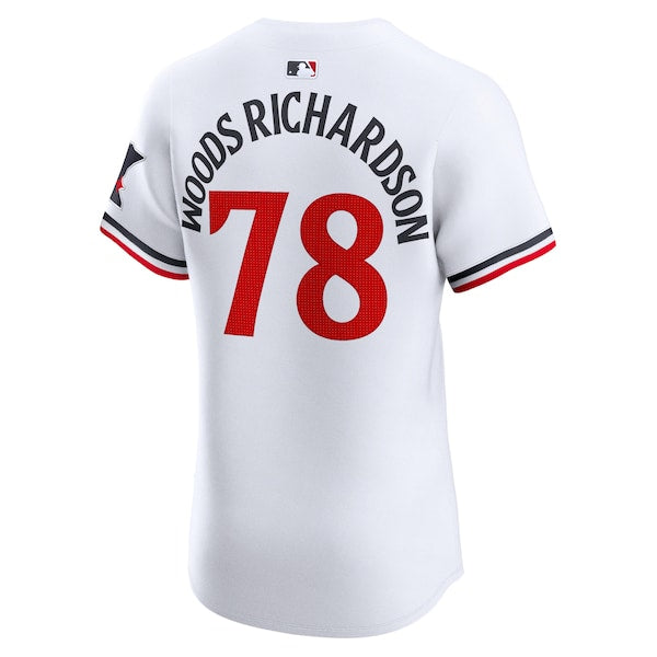 Simeon Woods Richardson Minnesota Twins Nike Home Elite Player Jersey - White