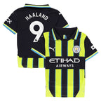 Erling Haaland Manchester City Puma Youth 2024/25 Away Replica Player Jersey - Navy