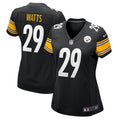 Ryan Watts Pittsburgh Steelers Nike Women's  Game Jersey -  Black