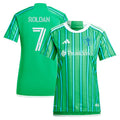 Cristian Roldan Seattle Sounders FC adidas Women's 2024 The Anniversary Kit Replica Player Jersey – Green