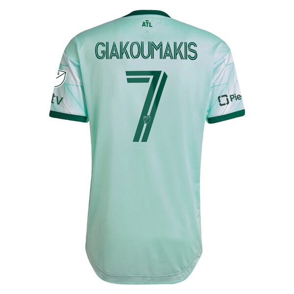 Giorgos Giakoumakis Atlanta United FC adidas 2024 The Forest Kit Authentic Player Jersey - Mint