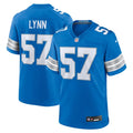 Nate Lynn Detroit Lions Nike Game Jersey -  Blue