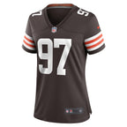 Tommy Togiai Cleveland Browns Nike Women's  Game Jersey -  Brown