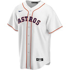 Houston Astros Nike Home Replica Custom Jersey - White