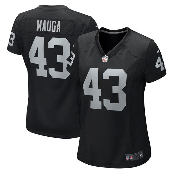 Kanai Mauga Las Vegas Raiders Nike Women's Team Game Jersey -  Black