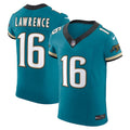 Trevor Lawrence Jacksonville Jaguars Nike Prowler Throwback Vapor F.U.S.E. Elite Jersey - Teal