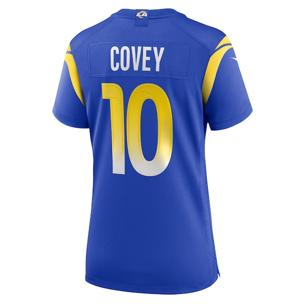 Britain Covey Los Angeles Rams Nike Women's Team Game Jersey -  Royal