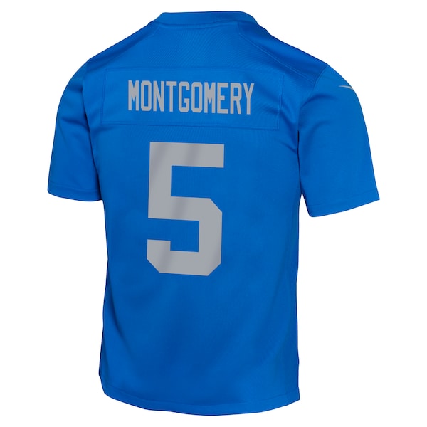 David Montgomery Detroit Lions Nike Youth Alternate Player Game Jersey - Blue