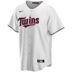 Minnesota Twins Nike Youth Home Replica Custom Jersey - White
