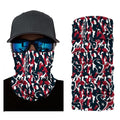 CAMO HOUSTON TEXANS FACE MASK BANDANAS