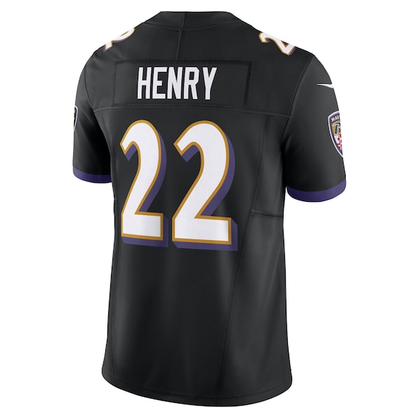 Derrick Henry Baltimore Ravens Nike Vapor F.U.S.E. Limited Jersey - Black/Purple
