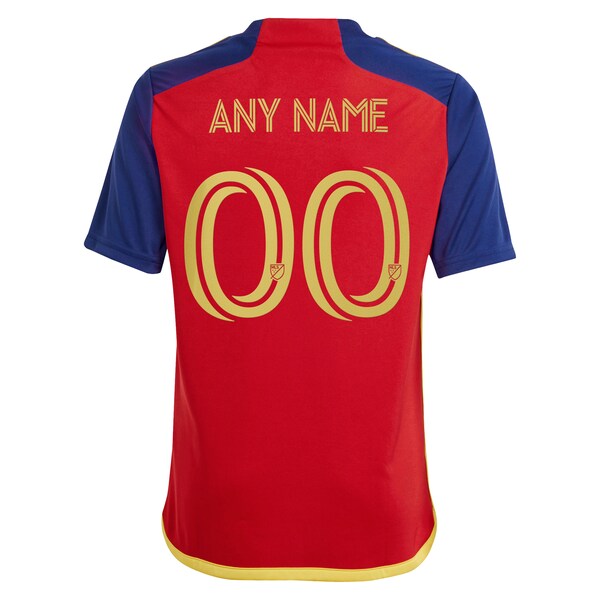 Real Salt Lake adidas Youth 2024 Peak Utah Replica Custom Jersey – Red