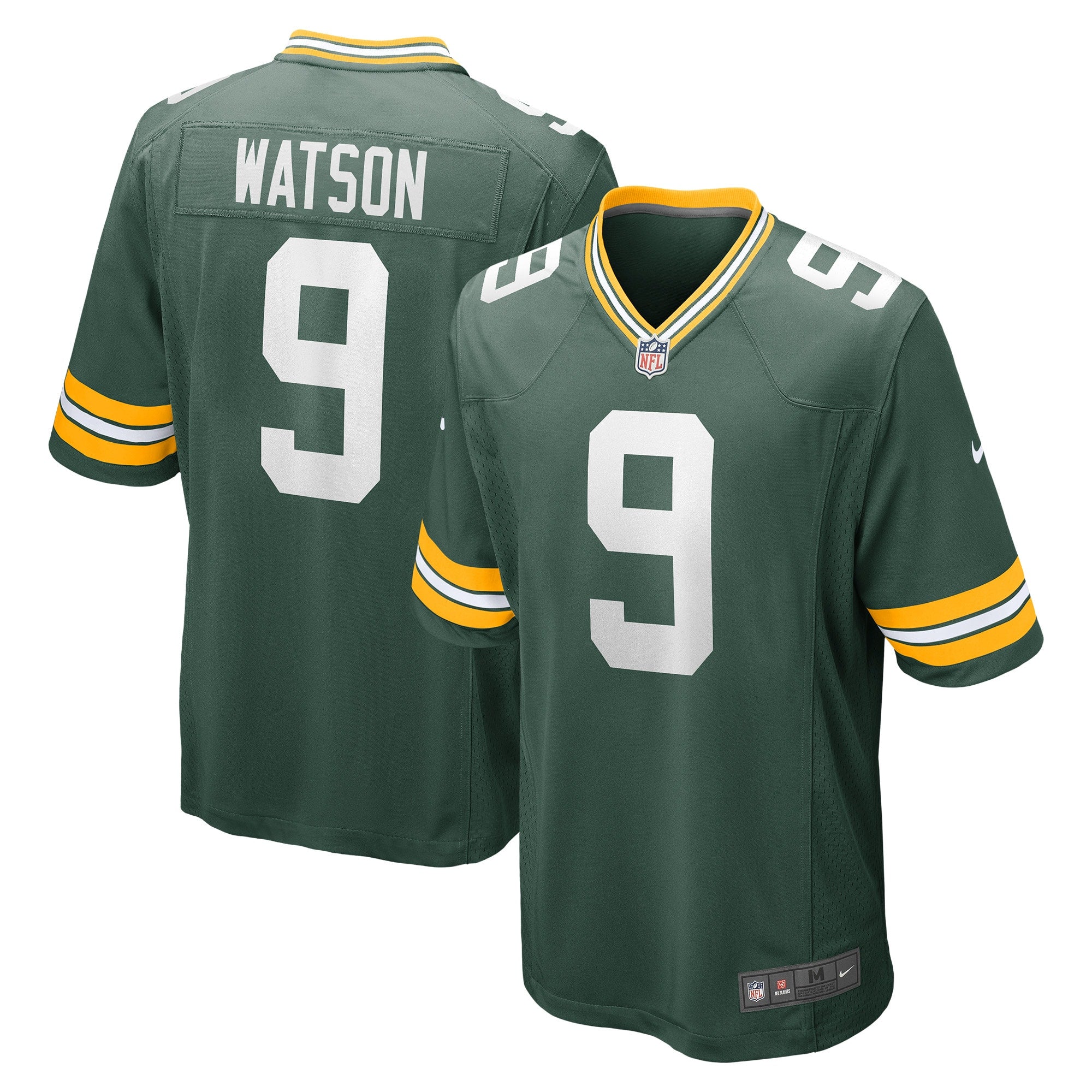 Christian Watson Green Bay Packers Nike  Game Jersey - White/Green