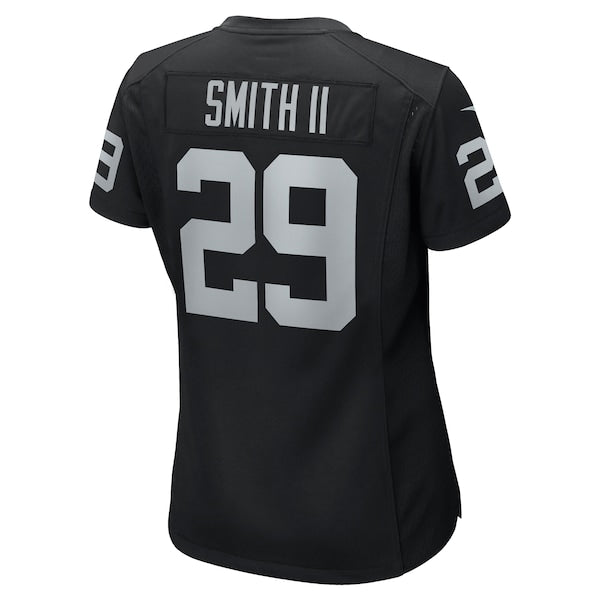 Christopher Smith II Las Vegas Raiders Nike Women's Team Game Jersey -  Black