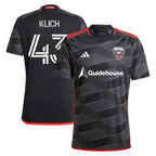 Mateusz Klich D.C. United adidas 2024 The Icon Kit Replica Player Jersey – Black